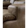 Beckley Place Power Reclining Leather Look Loveseat with Console (PC9180218) image 11