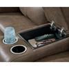 Beckley Place Power Reclining Leather Look Loveseat with Console (PC9180218) image 7