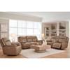 Glencroft Power Reclining Leather Match Loveseat with Console (PCU1240018) image 12