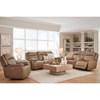 Glencroft Power Reclining Leather Match Loveseat with Console (PCU1240018) image 13