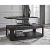 Carlibrie Lift Top Cocktail Table (T700-9) image 6