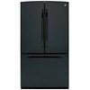 32-inch, 22.2 cu. ft. French 3-Door Refrigerator with Ice and Water (GFSF2KEYBB) image 1