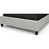 Adelaide Full Upholstered Platform Bed (Adelaide HAD54+BKBSWF Full Upholstered Box Spring Bed) image 2