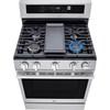 30-inch Smart Gas Range with Air Fry (LRGN6325X) image 3