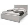 Jane Full Upholstered Platform Bed (Jane HJA54+BKPLF Full Upholstered Platform Bed) image 1