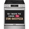 30-inch Electric Range with Stone-Baked Pizza (GCFE307CBF) image 10