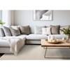 Sully Cream White Broken Lines Design Rug, 7'10'' x 10'6'' image 3