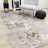 Emory Taupe White Brown Granite Rug, 5'3