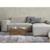 Emory Grey White Distressed Rug, 5'3