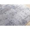 Emory Grey White Distressed Rug, 5'3
