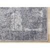 Emory Grey White Distressed Rug, 5'3