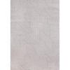 Ellington Grey Abstract Herringbone Design Rug, 7'10