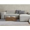 Ellington Grey Abstract Herringbone Design Rug, 7'10