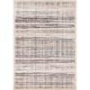 Swift Cream Taupe Distressed Lines Rug, 7'10