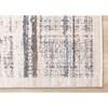 Swift Cream Taupe Distressed Lines Rug, 7'10