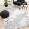 Emory Grey White Marble Design Rug, 7'10'' x 10'6'' image 2