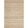 Naturals Light Oak Diamond Pattern Woven Jute Rug, 5'3