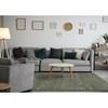 Pascal Green Comfort Shag Rug, 6'7