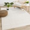 Pascal Cream White Comfort Shag Rug, 5'3