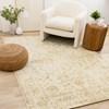 Eclipse Cream Beige Subtle Elegant Classic Rug, 7'10