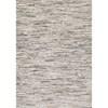 Luca Beige Grey Organic Lines Rug, 5'3