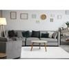 Hayden Light Cream Diamond Block Pattern Rug, 5'3