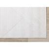 Hayden Light Cream Diamond Block Pattern Rug, 5'3