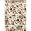 Serene Warm Toned Floral Print Rug, 7'10