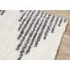 Pascal Cream Grey Inverted Diamond Pattern Rug, 7'10