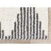 Pascal Cream Grey Inverted Diamond Pattern Rug, 7'10