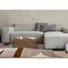 Malibu Taupe Oxblood Cream Curvy Geometric Design Rug, 7'10