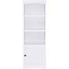 Laughlin 724114 3-shelf Engineered Wood Media Tower - White image 4