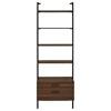 Owens 980074-S3 3-piece 96-inch Wall Mounted Bookshelf Set - Walnut image 5