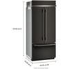 36-inch, 20.8 cu. ft. Built-in French 3-Door Refrigerator (KBFN536SBE) image 18