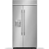 42-inch, 25.1 cu. ft. Built-in Side-by-Side Refrigerator with External Water and Ice Dispensing System (KBSD742SPS) image 1