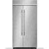 42-inch, 25.5 cu. ft. Built-in Side-by-Side Refrigerator with Platinum Interior (KBSN742SPS) image 1