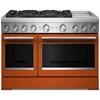 48-inch Freestanding Commercial-Style Dual-Fuel Range with Griddle (KFDD948SSC) image 1
