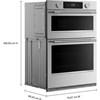 30-inch Built-in Combination Wall Oven with Microwave Oven with Convection Technology (KOEC730SPS) image 9