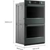 30-inch Built-in Double Wall Oven with Convection Technology (KOED730SJP) image 9