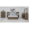 Oliver Queen Upholstered Panel Bed with Storage (9500-LIFT-TOP-FNT-Q) image 3