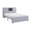 Sloane B2024GYBCF-1* Full Bookcase Platform Bed with Hidden Desk, Stool and Storage Bench image 1