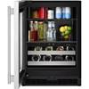4.8 cu. ft. Undercounter Beverage Center with Glass Door and Wood-Front Racks (KUBL524SSB) image 2