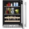 4.89 cu. ft. Undercounter Beverage Center with Two Zones (KUBR524SPS) image 2