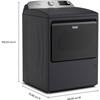 7.4 cu. ft. Gas Dryer with Extra Power and Advanced Moisture Sensing (MGD6205RF) image 6