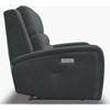 Washington Power Reclining Fabric Loveseat (41067-63-AREZZO-STEEL) image 3