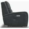 Causeuse inclinable motorisée Washington en tissu avec console (41067-68-AREZZO-STEEL) image 3