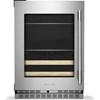 4.8 cu. ft. Undercounter Beverage Center with Glass Door and Wood-Front Racks (KUBL524SPS) image 1