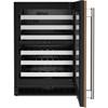46-Bottle Undercounter Wine Cellar with Full-Extension Metal-Front Racks (KUWR324SPA) image 2
