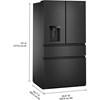 36-Inch, 29 cu. ft. French Door Refrigerator with In-Door Water and Ice Maker (WRMF3536SV) image 3