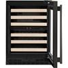 46-Bottle Undercounter Wine Cellar with Full-Extension Wood-Front Racks (KUWR524SBE) image 2